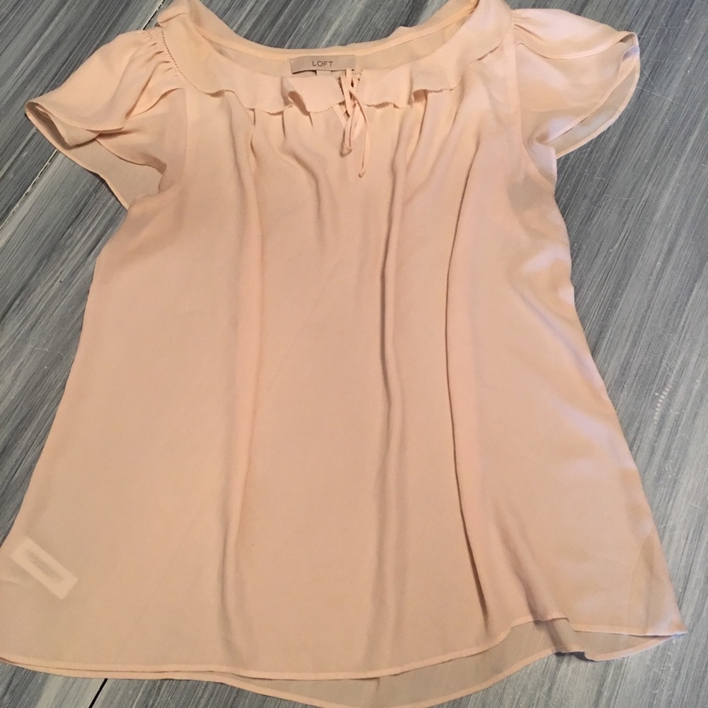 Tulip silk top